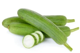 Mua mướp, người thông minh thấy không có thứ này trên vỏ hiểu ngay là quả đã hái lâu ngày, biết lý do tôi liền làm theo