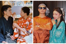 Ngô Thanh Vân chăm sóc chồng kém 11 tuổi