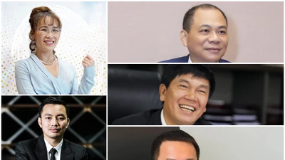 5 đại gia giàu nhất sàn chứng khoán Việt 