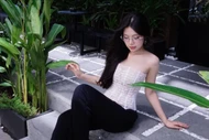 Chiếc áo "trong suốt" của nữ TikToker này "gây bão"