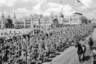 Loạt ảnh cực hiếm về thủ đô Moscow trong Thế chiến II