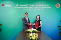 VPBank hợp tác cùng CLB Bóng đá Công an Hà Nội phát triển bóng đá Việt