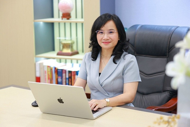 Bà Ngô Thu Hà, Tổng giám đốc SHB. Ảnh: Báo đầu tư nu-tuong2.jpg