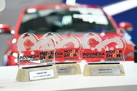 VinFast lập kỉ lục tại IIMS Surabaya 2025 với 4 giải thưởng 
