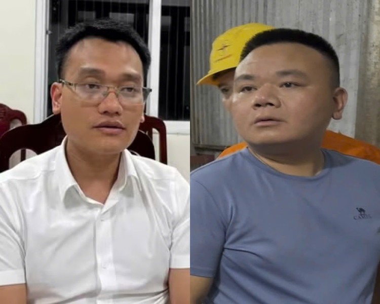 Đối tượng Phạm Đình Tuấn (áo trắng) và Phạm Đình Dũng (áo xanh) gen-h-3.jpg