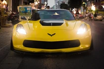 Ngắm Chevrolet Corvette C7 độ cánh gió khủng đại gia Hà Nội