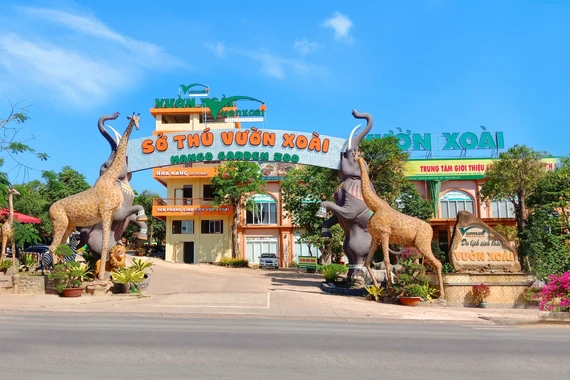 Khu du lịch Vườn Xoài bị phạt 1,55 tỷ và đình chỉ hoạt động gần 4 tháng